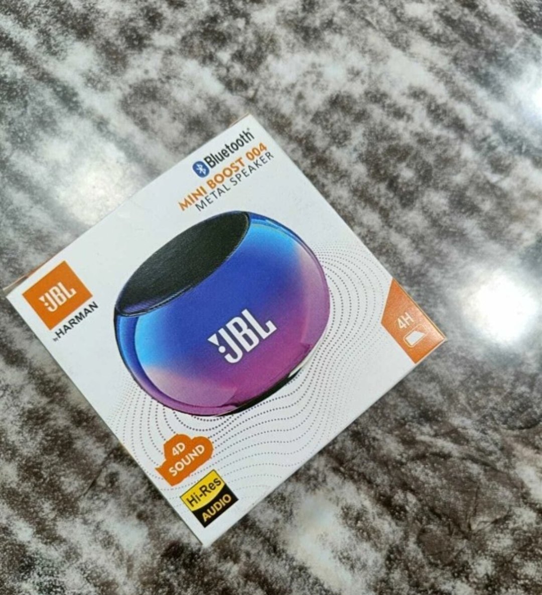 Mini Boost 4 Pocket-Sized Wireless Bluetooth Speaker - 4D Bass Super Compact Rechargeable Speaker