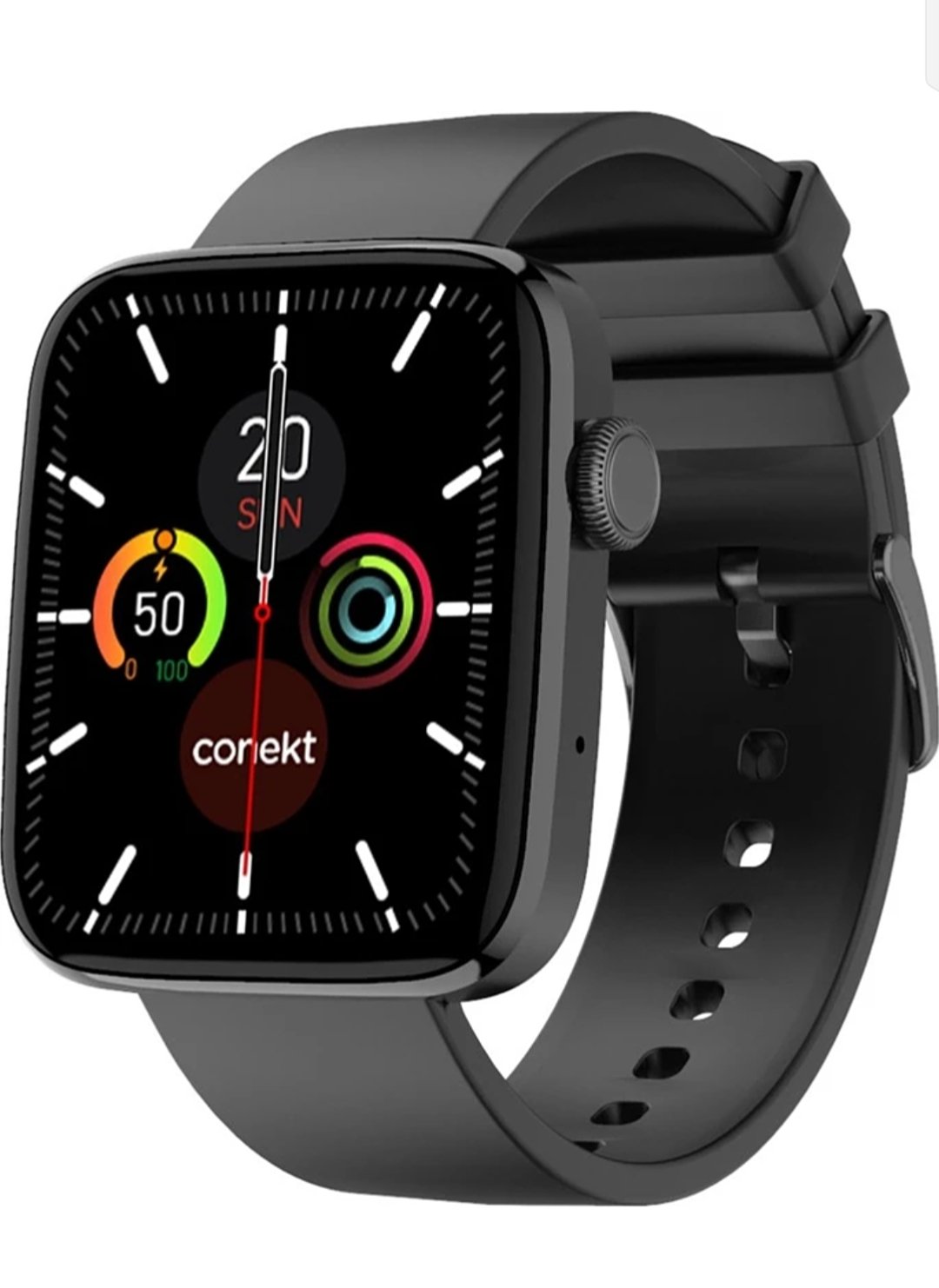 Conekt SW2 Smartwatch (Refurbished by Shop2Hand) - S2H Quality Tested Smart Watch with Full Touch Display & Health Monitors