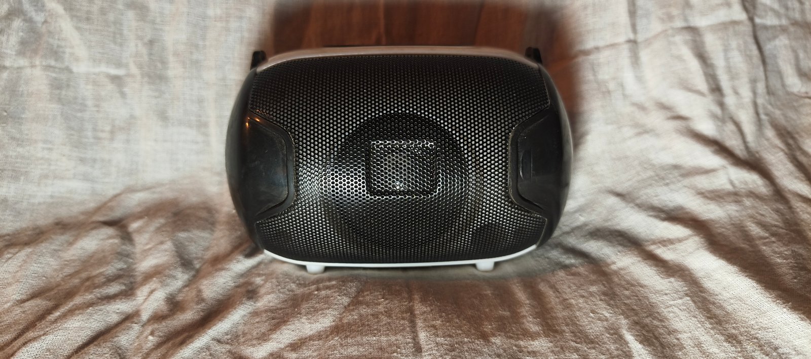 S2H Newton Capsule Wireless Bluetooth Speaker with Dynamic RGB LED Party Lights, Heavy Bass, and Multiple Connectivity Modes (Black)