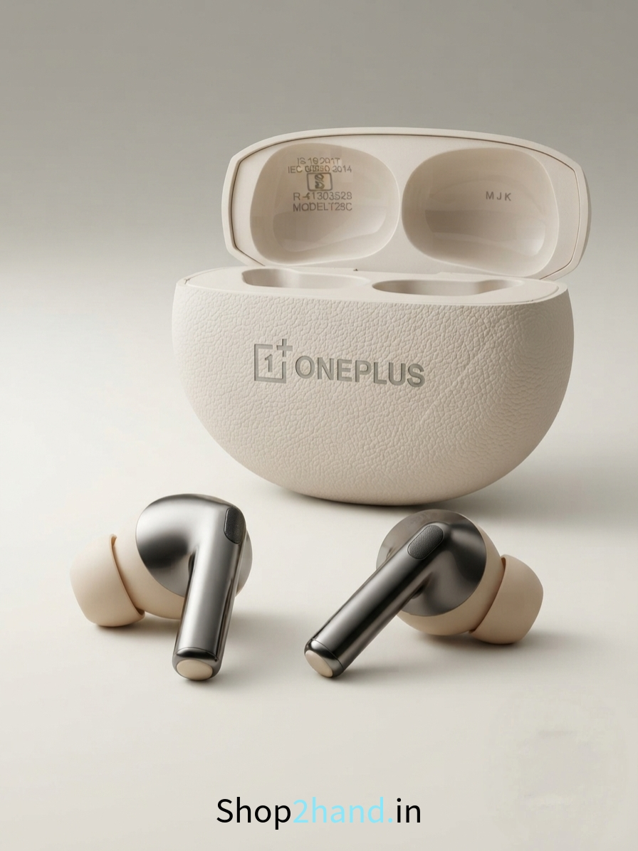 OnePlus True Wireless Earbuds with Active Noise Cancellation, Premium Sound & Fast Charging Case